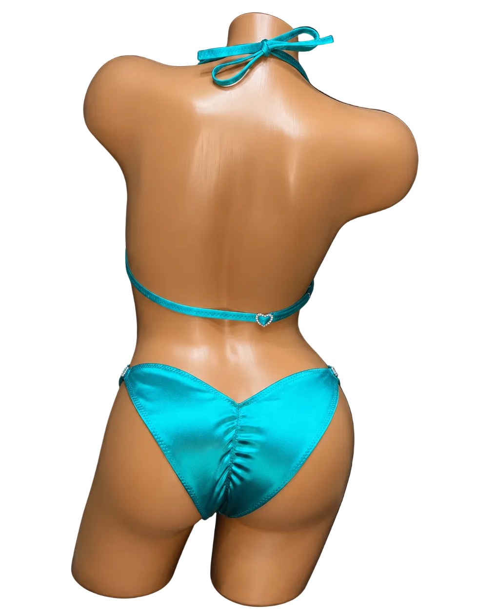 Turquoise Satin
