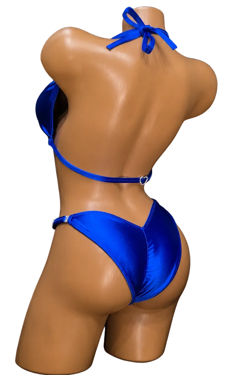 Royal Blue Satin